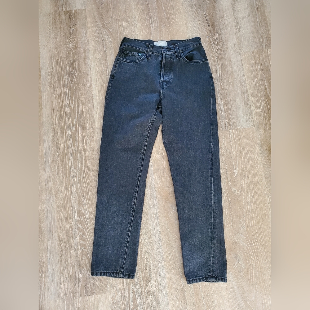 NWOT Everlane Jeans Womens 26, 90's Cheeky Jean High Rise Organic Cotton - Picture 7 of 7